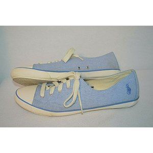 Polo by Ralph Lauren Parnell Women's Size 11B Powder Blue Shoes